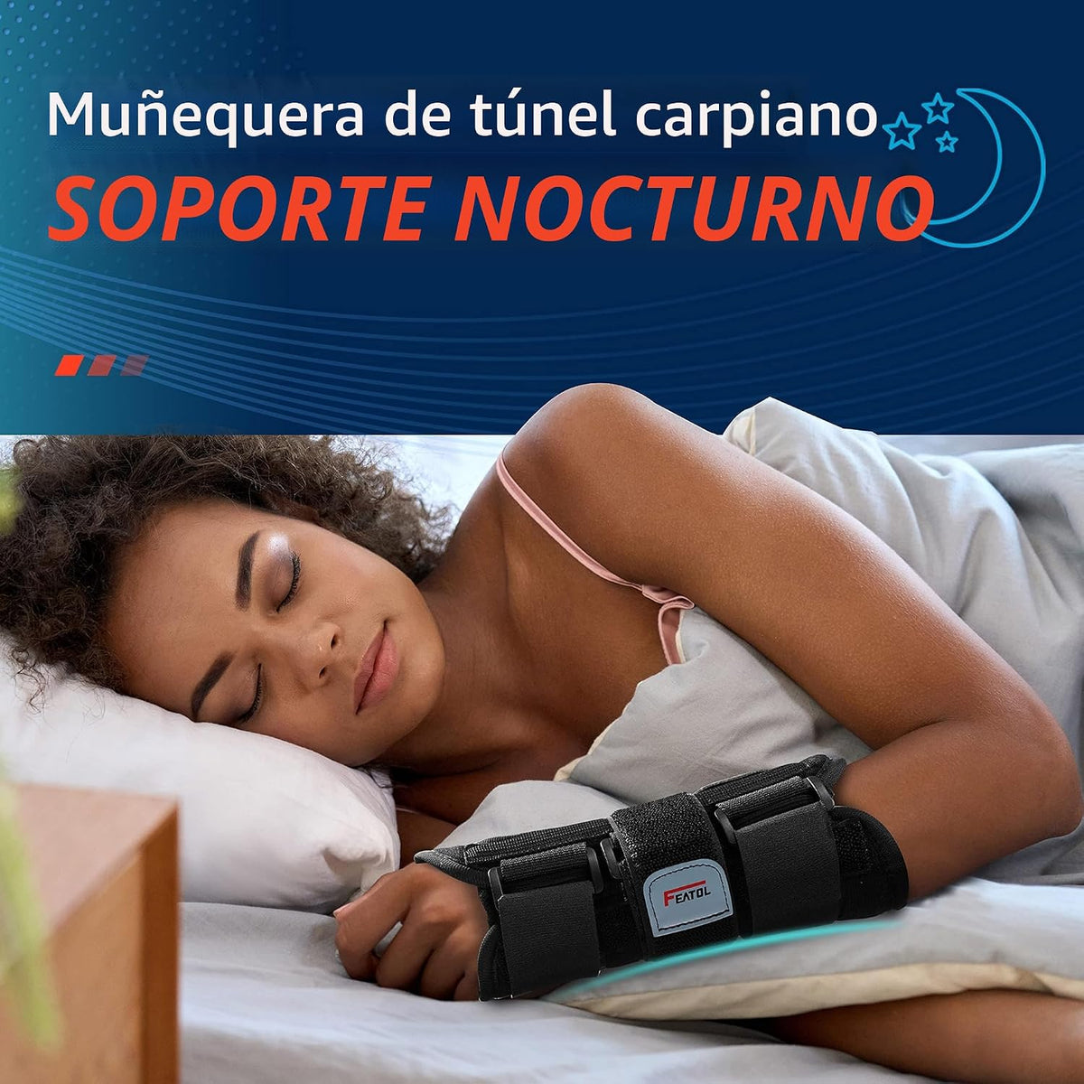Muñequera ajustable férulas túnel carpiano dolor muñeca