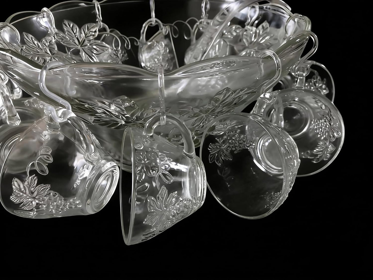 24 Ganchos S Plástico Transparente 1.7"