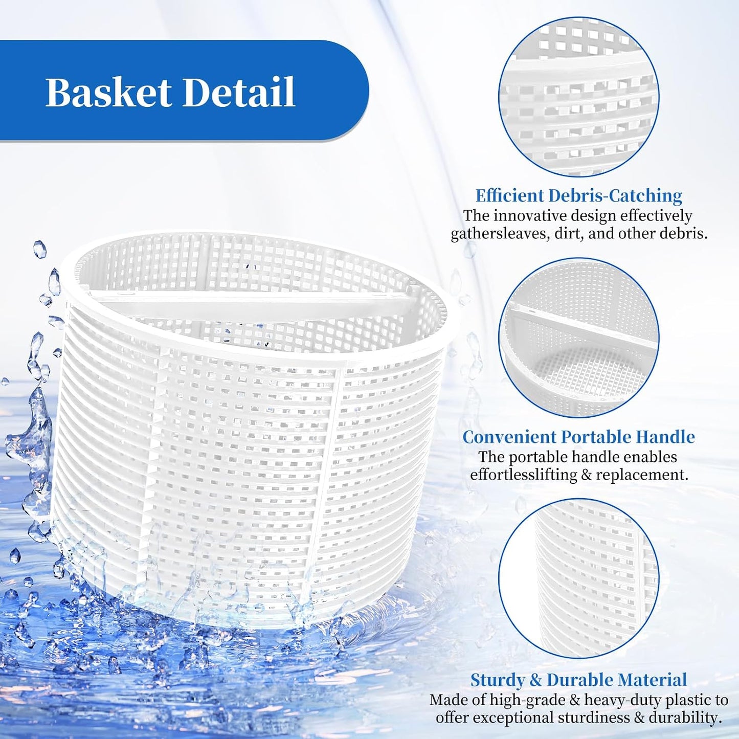 Cesta filtro desnatadora piscina Hayward SPX1082CA