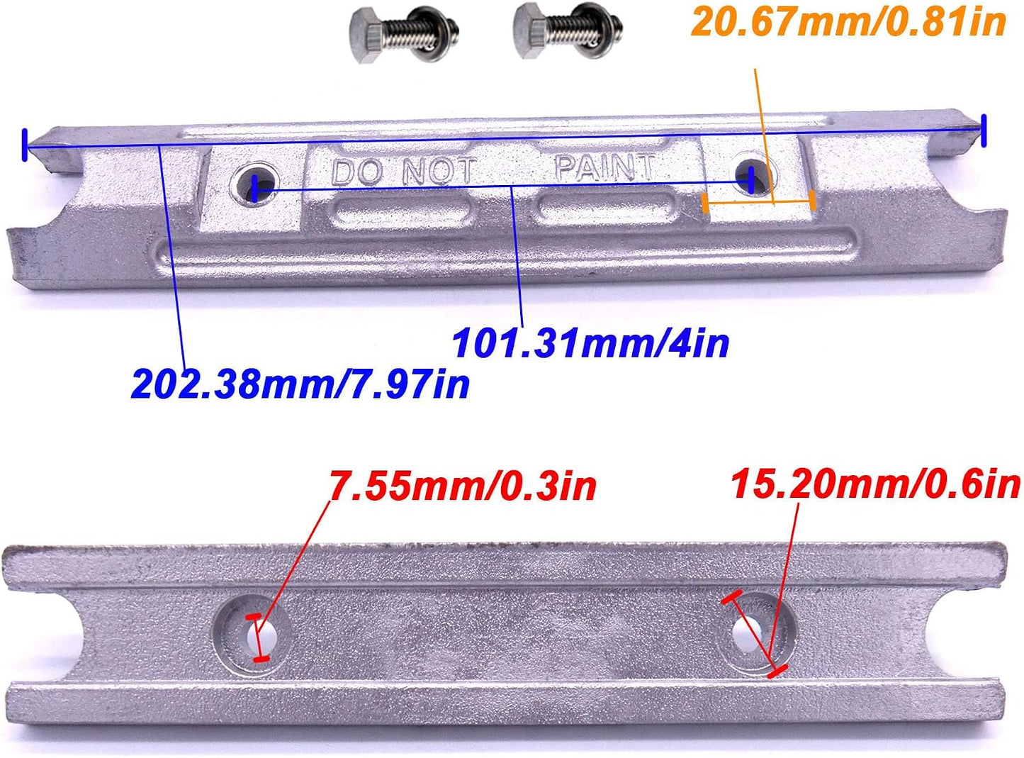 Anodo motor fuera de borda Yamaha 40-90hp