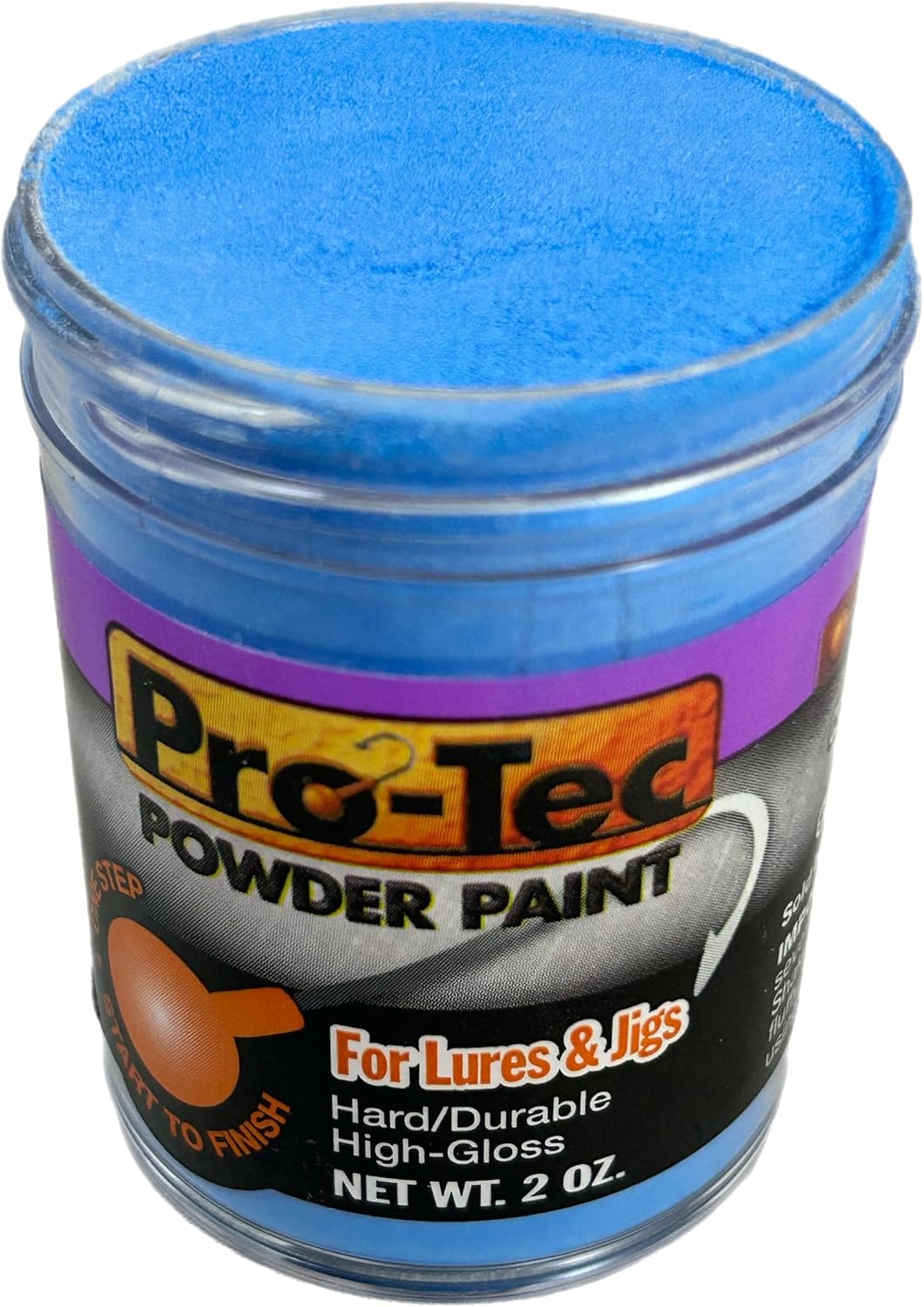 Pintura en polvo para señuelos de pesca 2oz