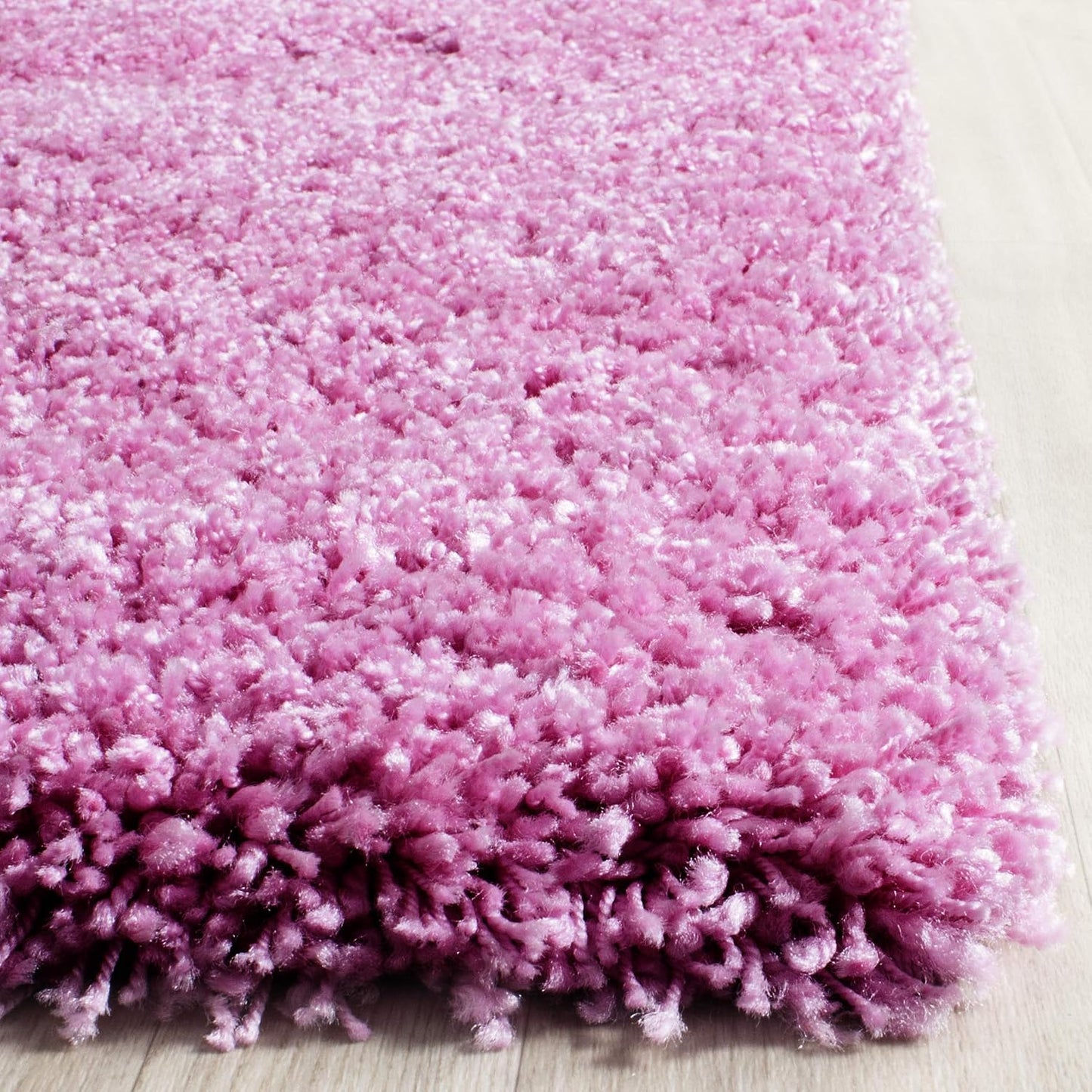 Alfombra 9x12ft color rosa 2pulg sala comedor