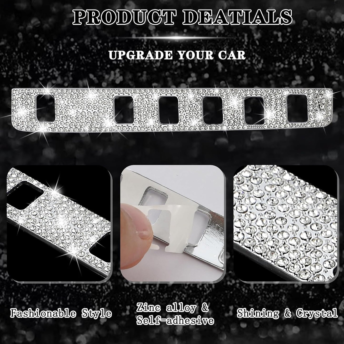 Cubierta panel cambios Honda Accord 23-24 adorno diamante