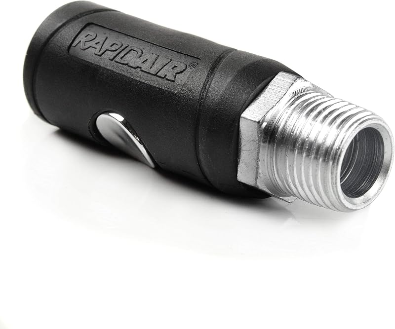 4 Acopladores Aire Seguridad 1/4 MNPT Push Release 190psi