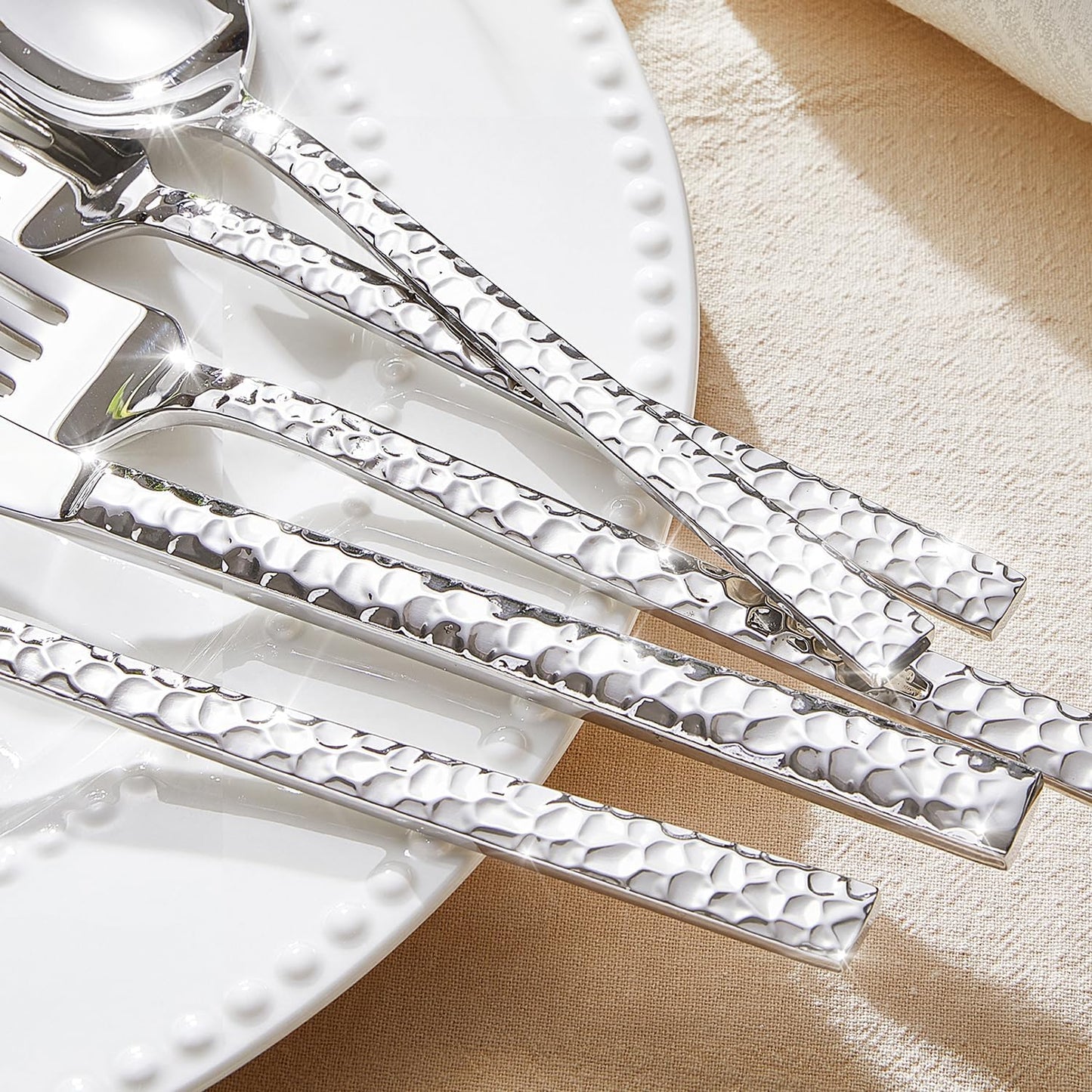 Set 20 Pzas Cubiertos Acero Inox 18/10 para 4
