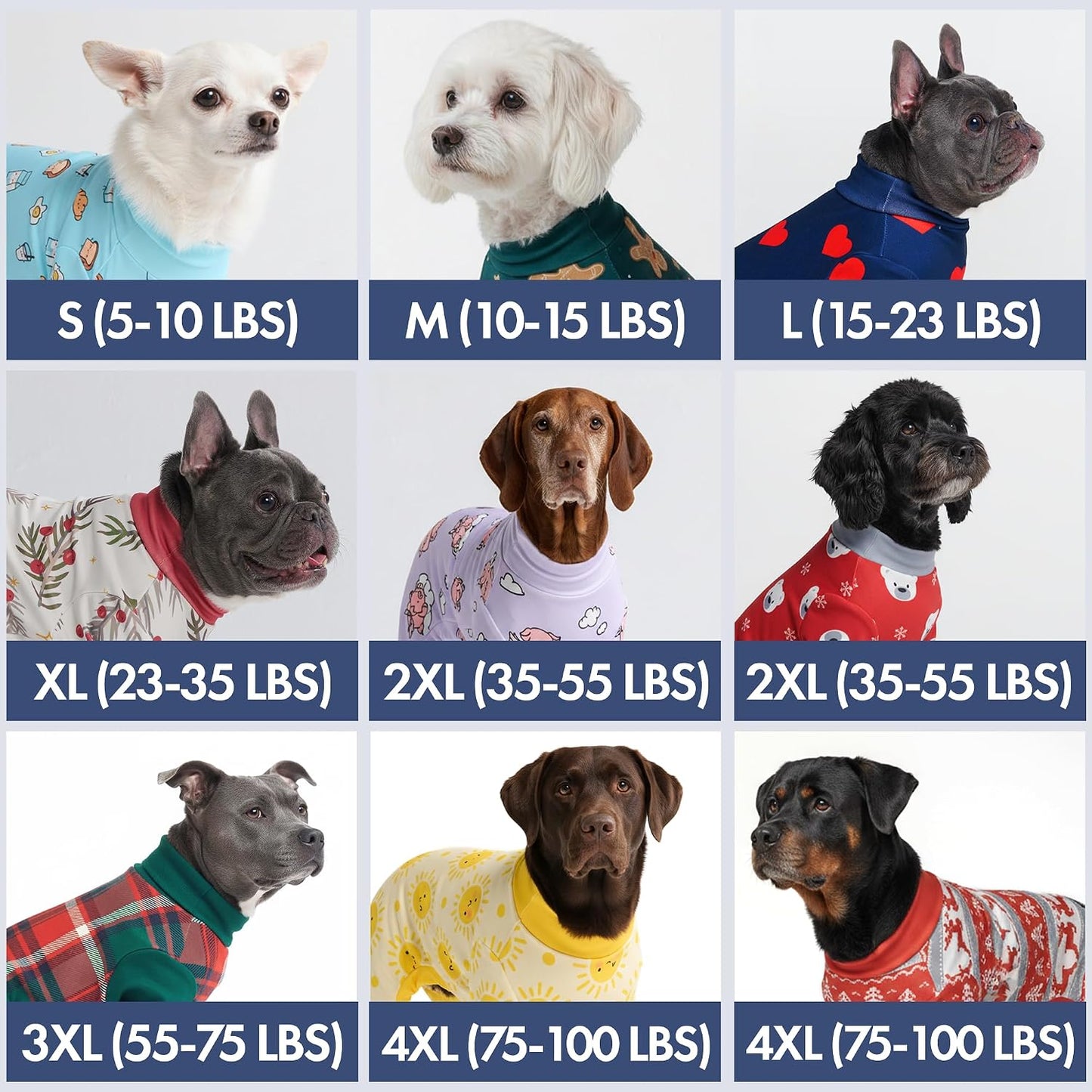 Pijama perro traje recuperación 3XL sueños mariposas