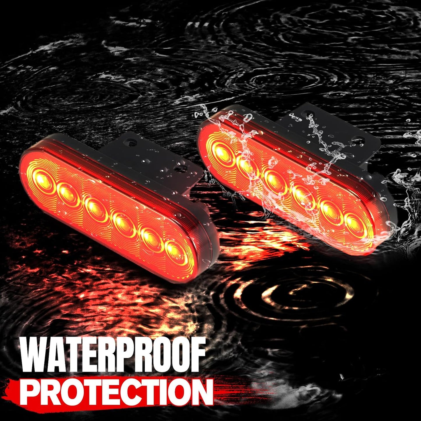 Luz trasera LED Can Am Defender 2016-2020 roja 2