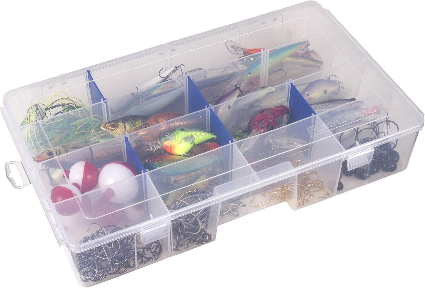 Caja almacenamiento pesca 16.5x9.75x3.25