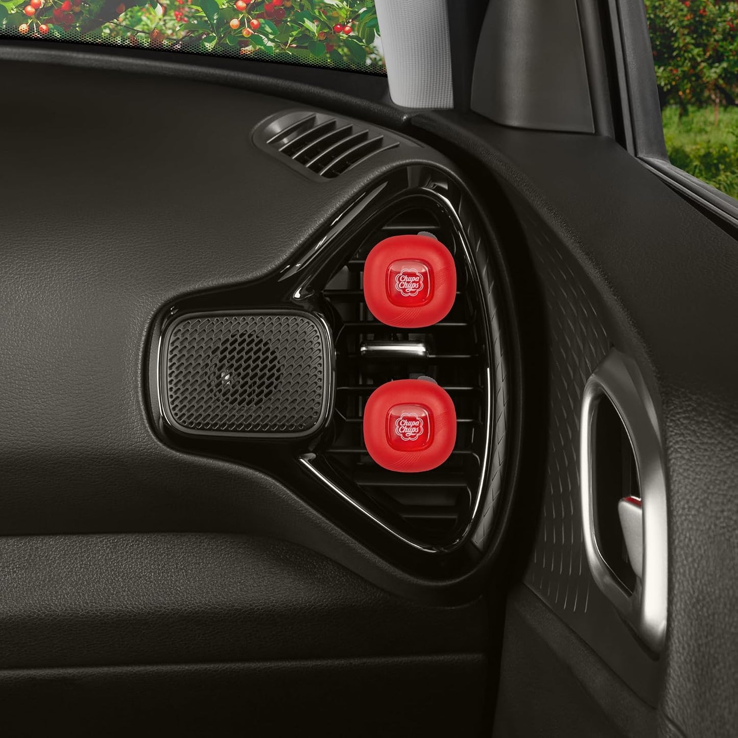 Ambientador coche cereza caramelo pack 4