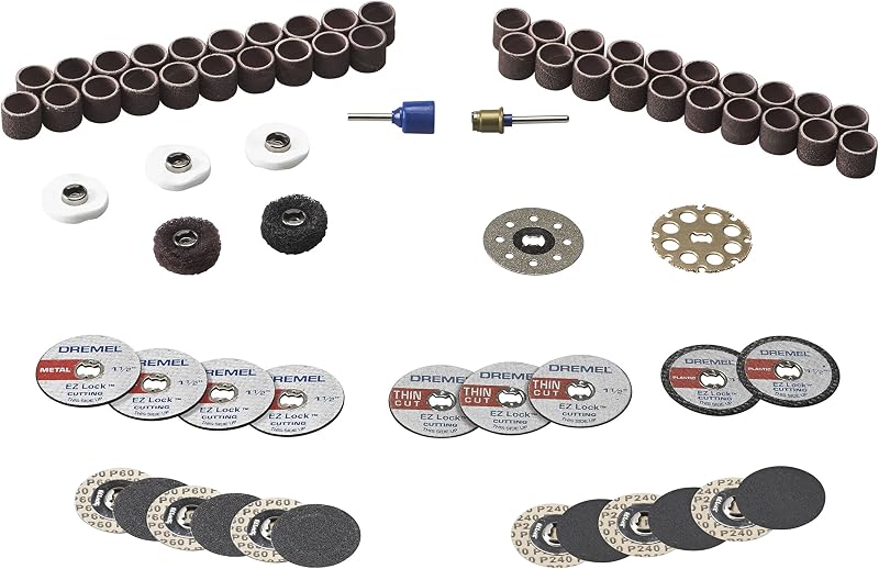 Set 70 Pzas Herramientas Rotativas con Kit Almacenamiento
