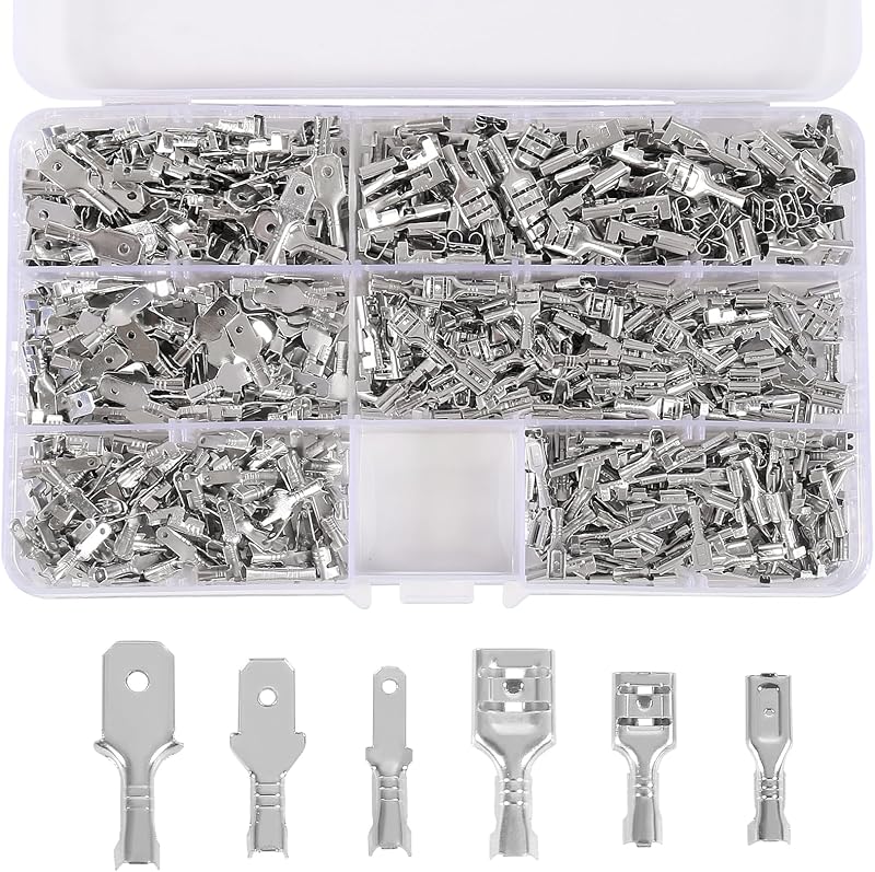 600 Conectores Alambre 0.116-1.157pulg Kit Surtido Bricolaje