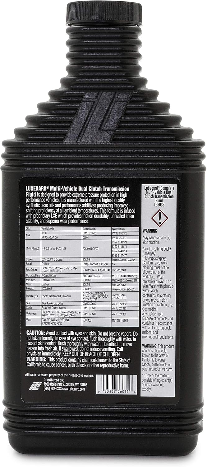 Líquido transmisión doble embrague 32oz múltiples vehículos