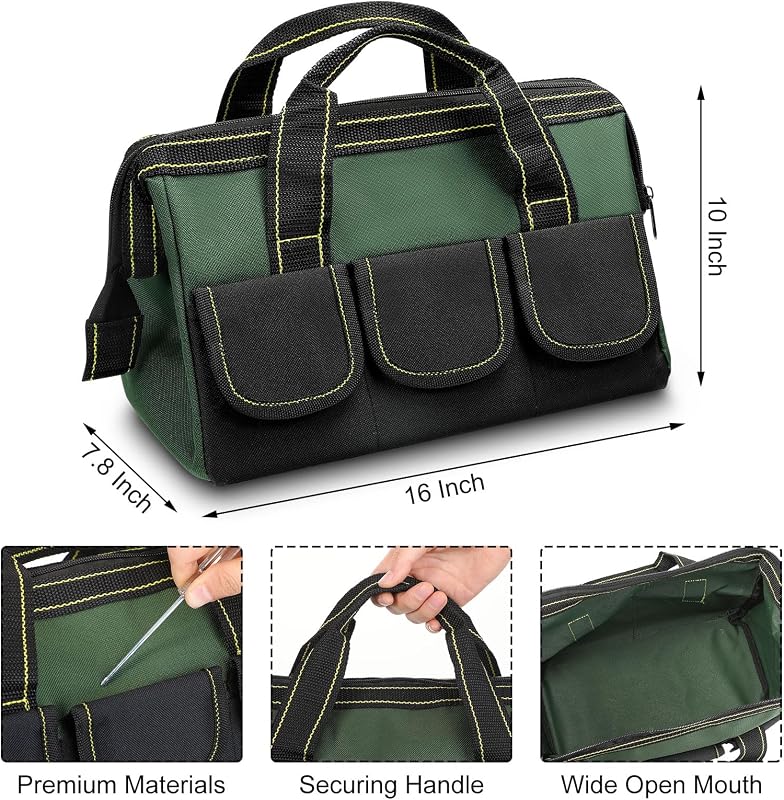 Bolsa herramientas 6 pzas tipo tote resistente impermeable
