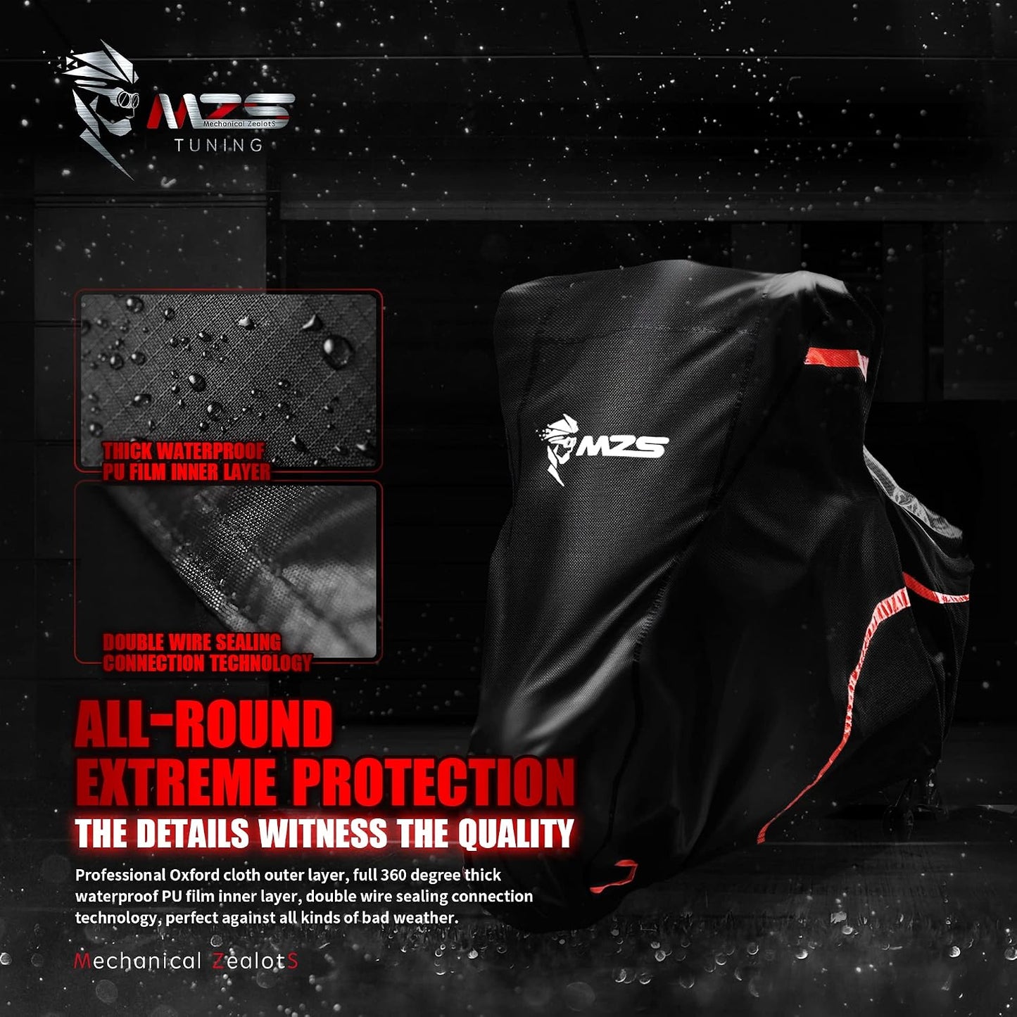 Funda motocicleta impermeable 420D para Rebel Shadow Magna