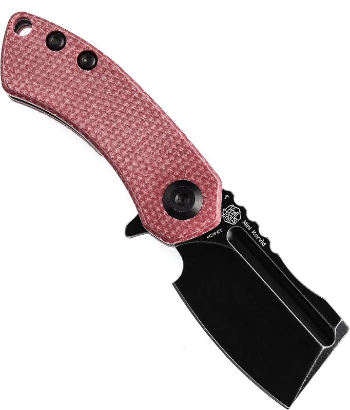 Cuchillo plegable EDC T3030M2 hoja 1.45'' negra lavada 154CM