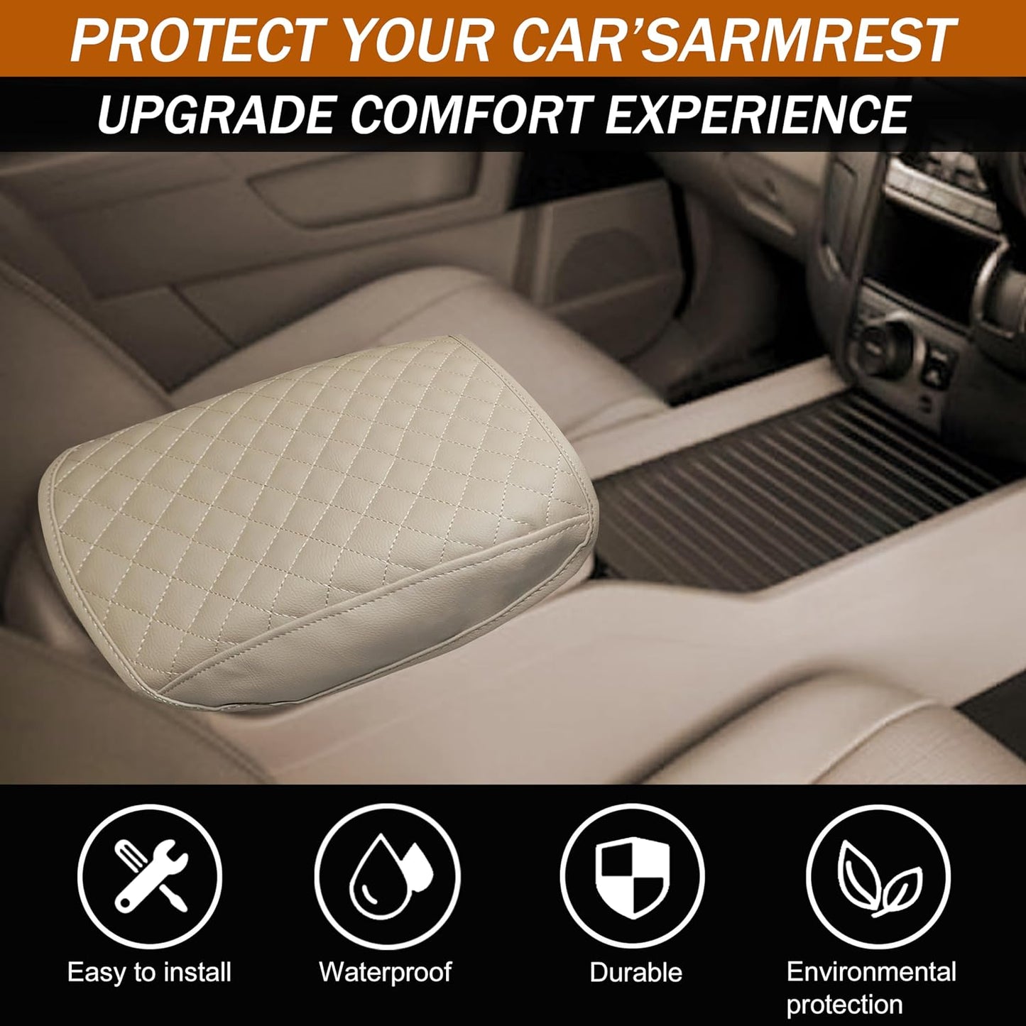 Funda reposabrazos Honda Pilot cuero antiarañazos