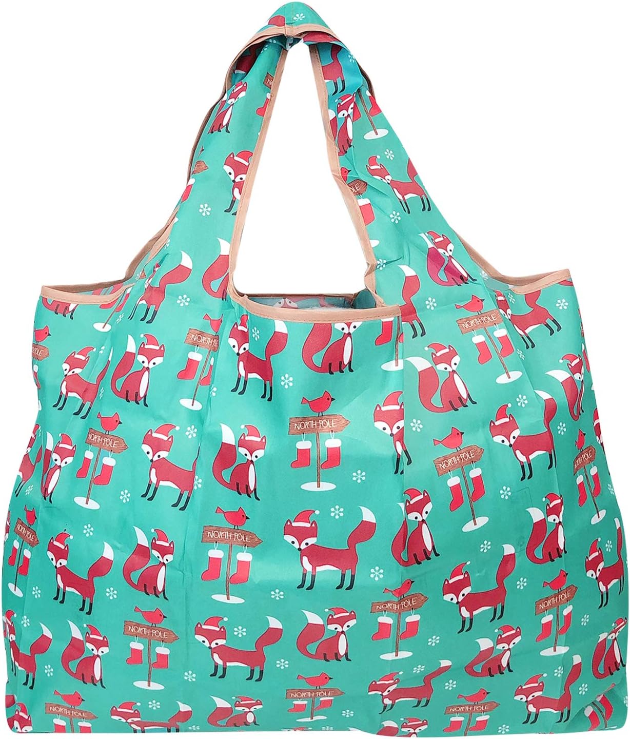 3 Pzas Bolsa plegable reutiliz. nailon grande
