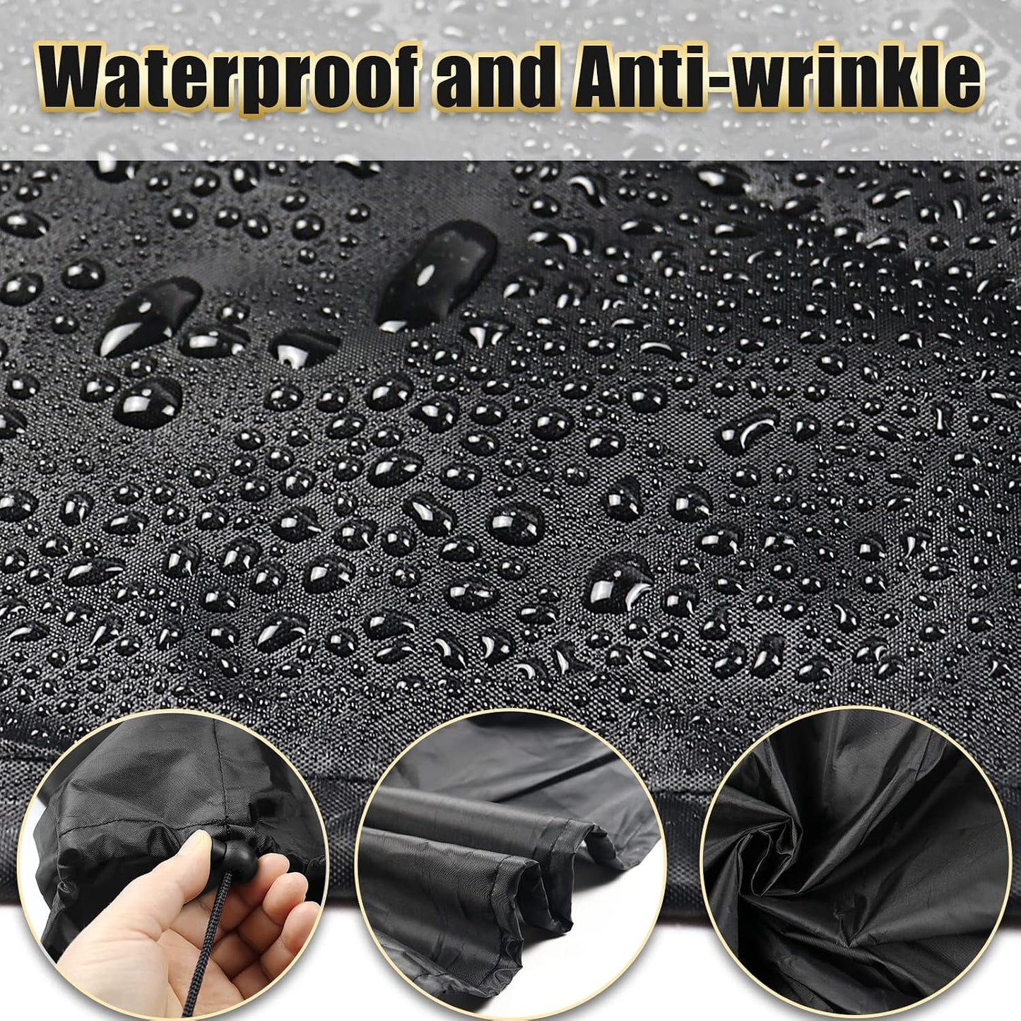 Cubierta impermeable tanque oval 100gal uso exterior