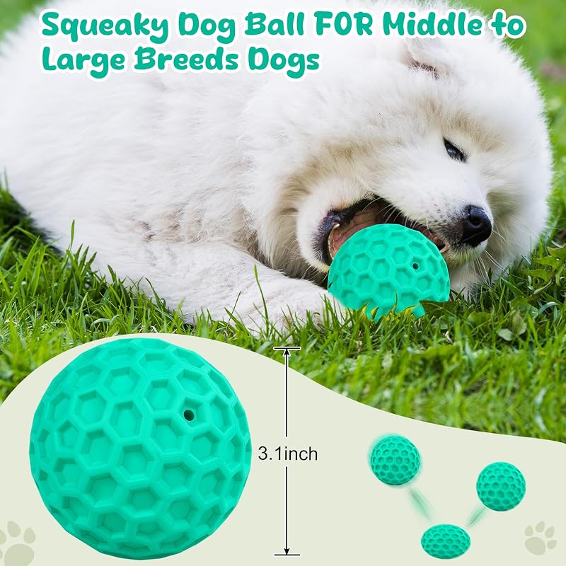 Bolas chirriantes indestructibles para perros masticadores