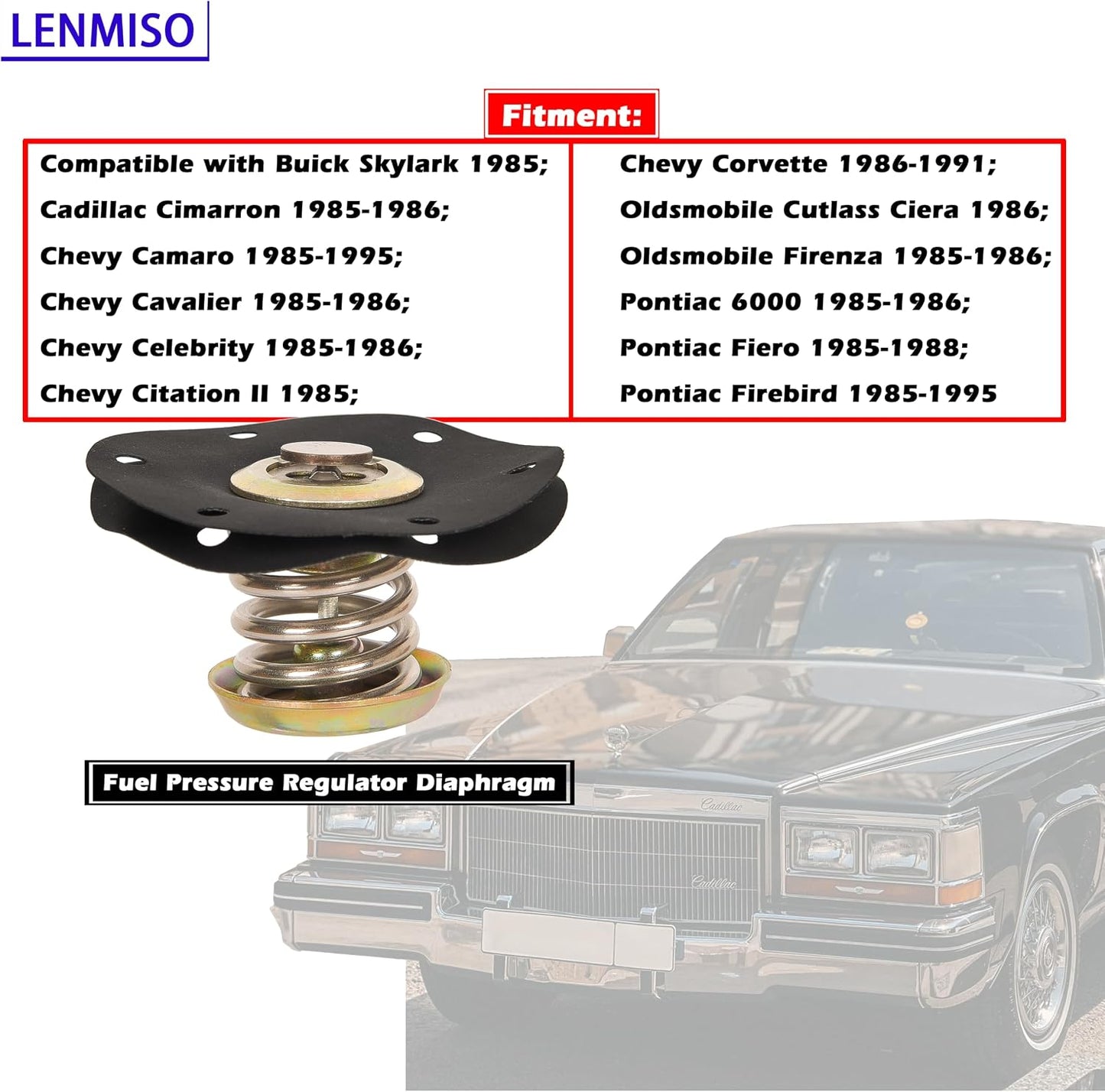 Diafragma regulador presión combustible Chevy 85-95