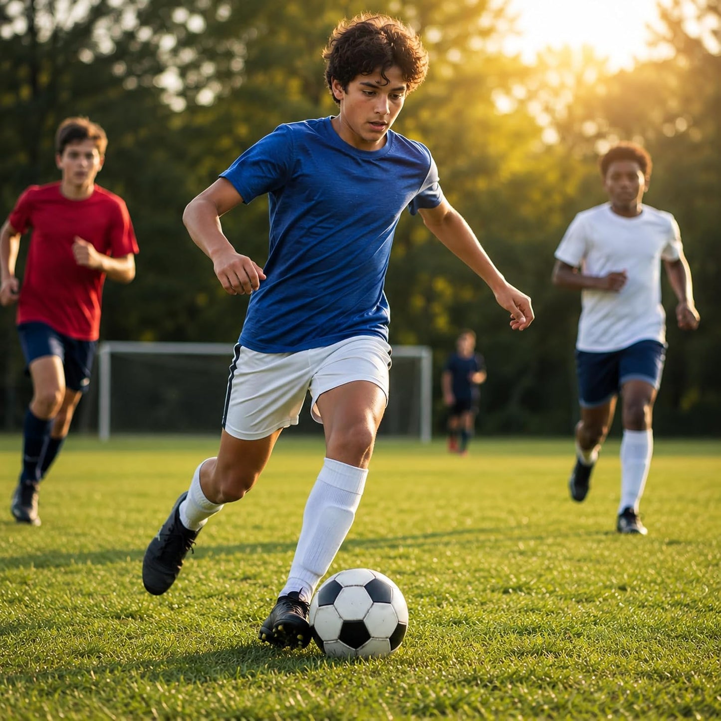 3 Balón fútbol tamaños 2-5 con bomba para niños y adultos
