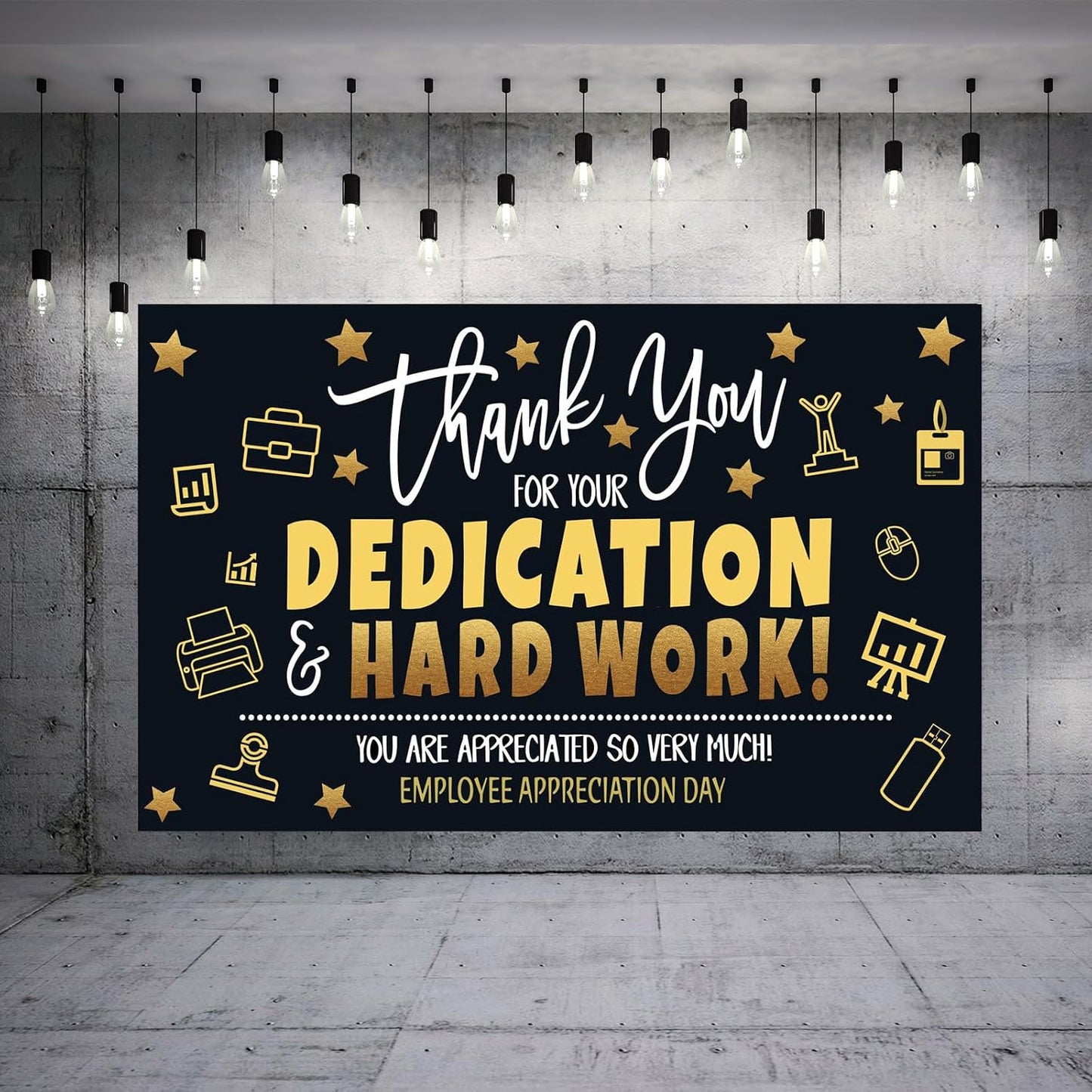 Decoración pared día agradecimiento empleados We Appreciate You
