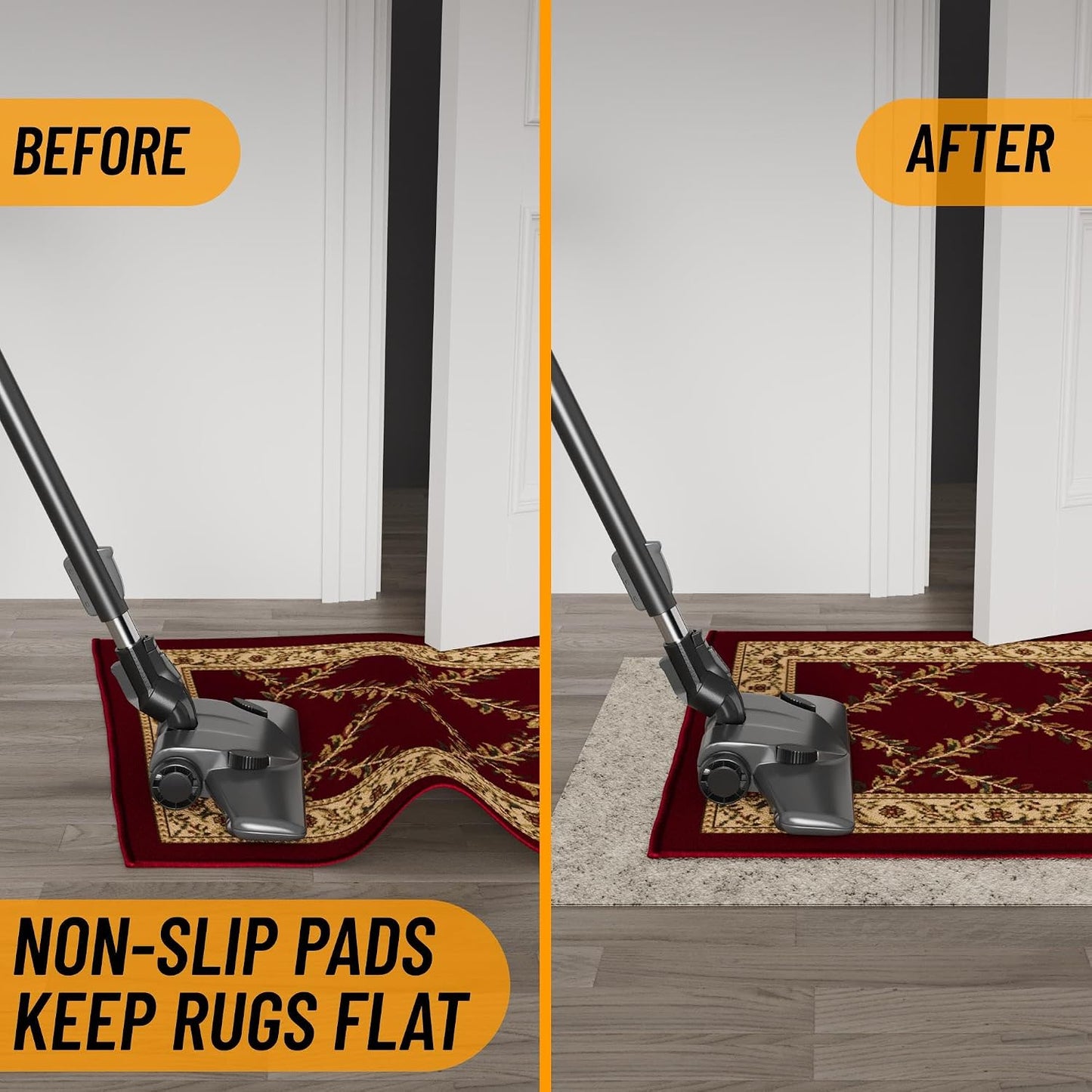 Almohadilla antiderrap para alfombras pasillo 3x16pulg
