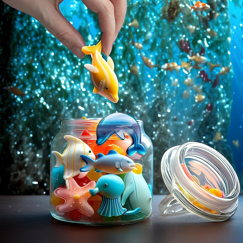 2 Moldes Silicona Temática Marinos para Chocolates y Decoración