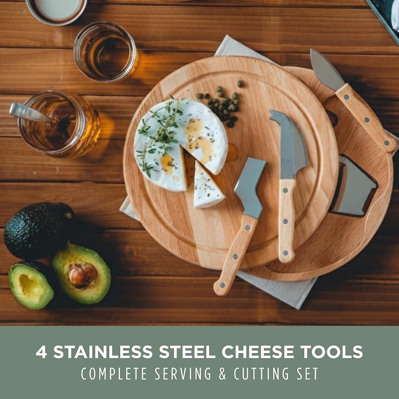 Set tablas de queso y charcutería madera parawood