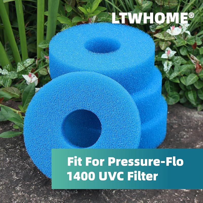 Filtro espuma 25PPI para Laguna Pressure-Flo 1400 UVC pack 4