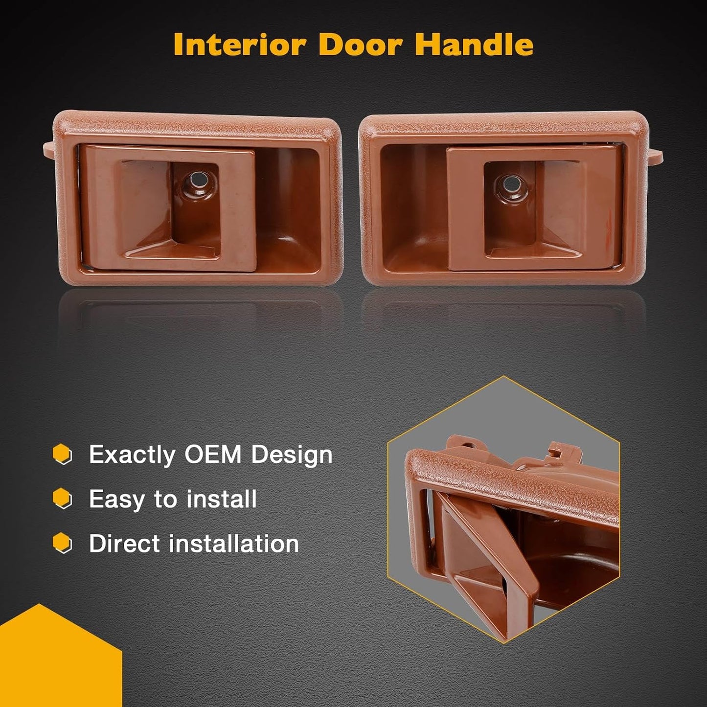 Juego manijas puerta exterior e interior comp Toyota Tacoma 95-00