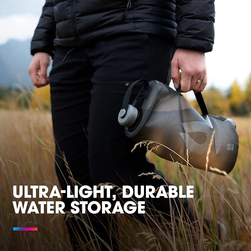 Bolsa hidratación plegable 2-10L sin BPA y PVC