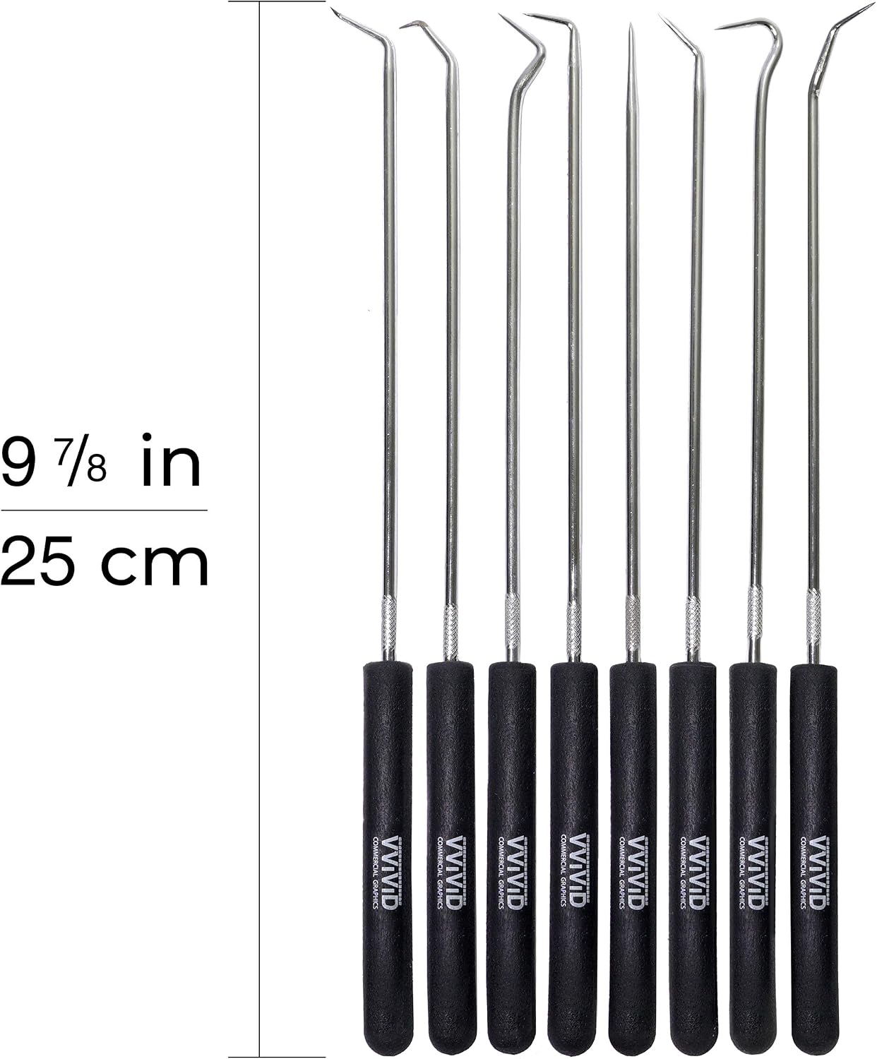 Set 8 Pzas Herramientas Gancho Acero