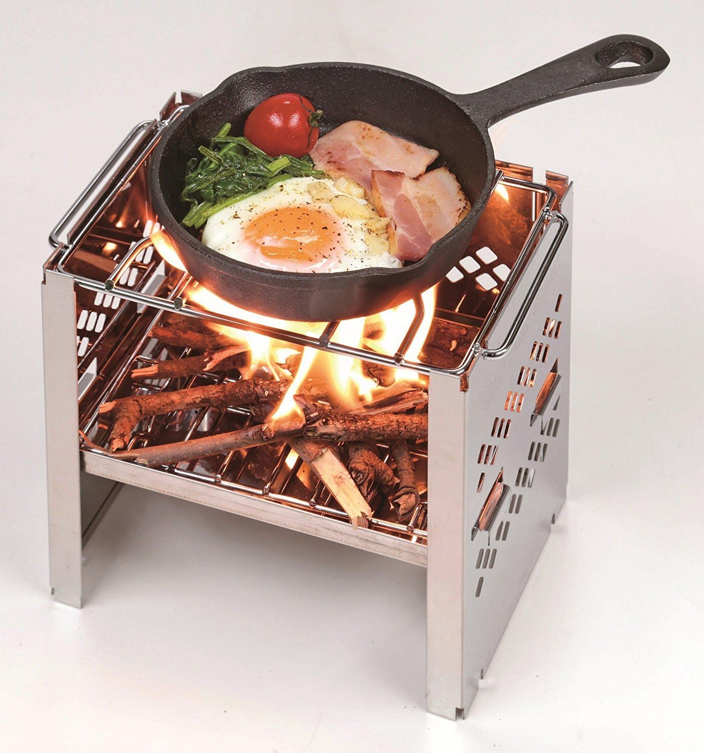 Estufa barbacoa 3en1 parrilla al aire libre plegable modelo B6