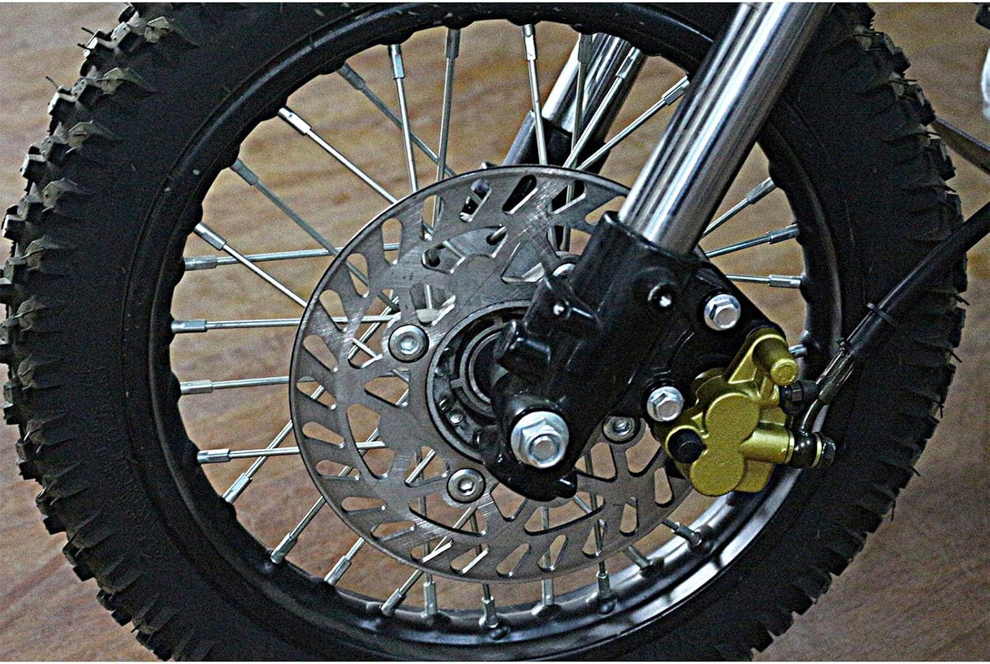 Disco freno 190mm pastilla motocicleta cross SSR RM85 YZ80