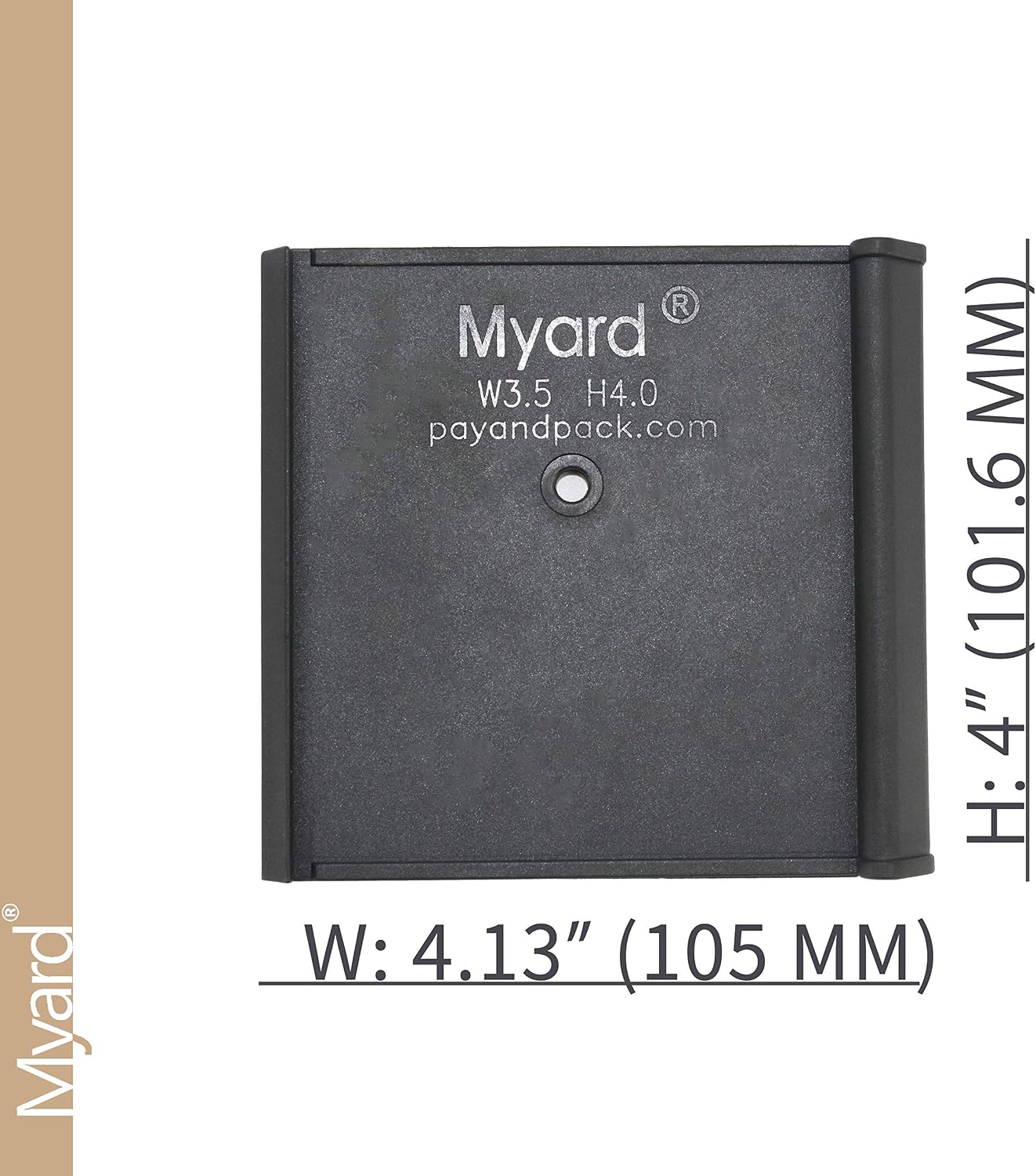 Protectores postes para plataformas 4x4" 4" altura