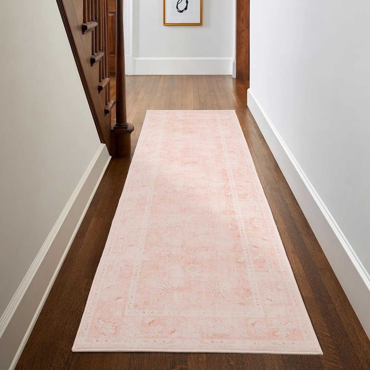 Alfombra pasillo boho lavable antiderrap para cocina baño
