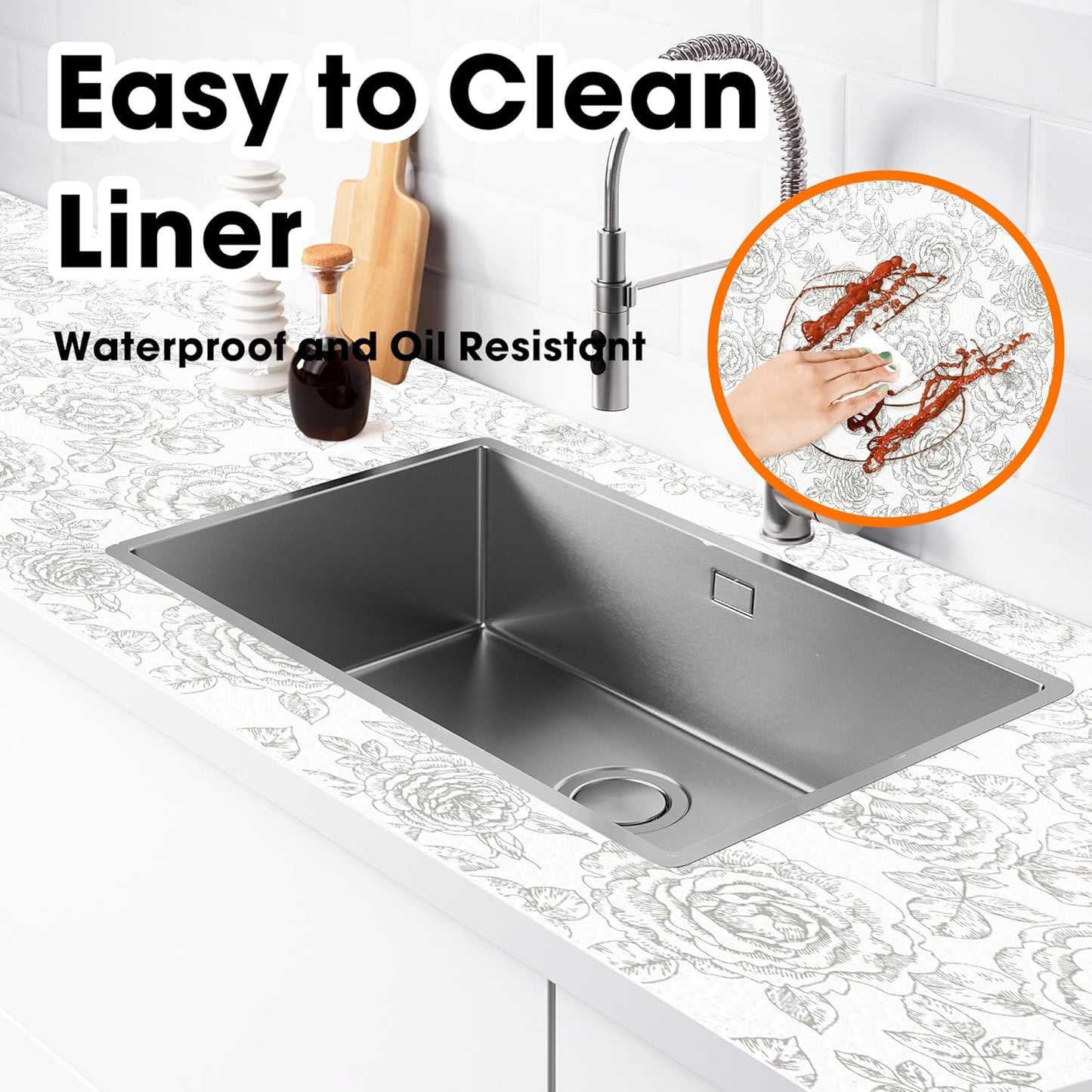 Revestimiento cajones cocina antiderrap impermeable
