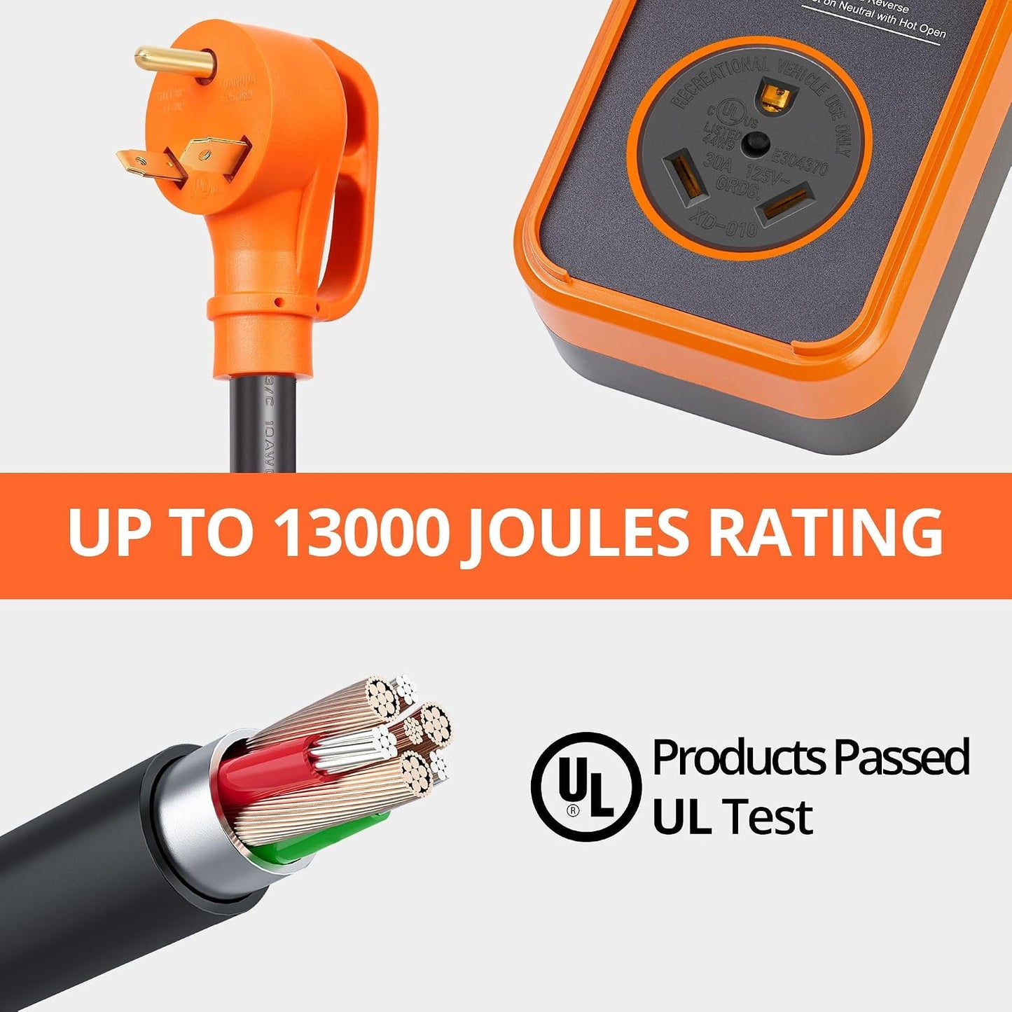 Protector sobretensiones RV 30A 13000J antirrobo IP67