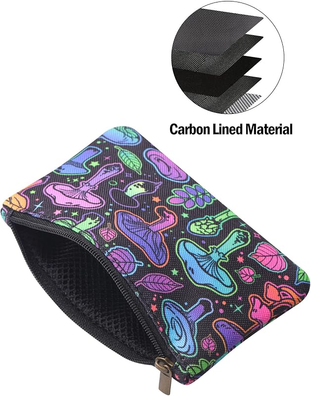 Bolsa portátil forrada de carbono