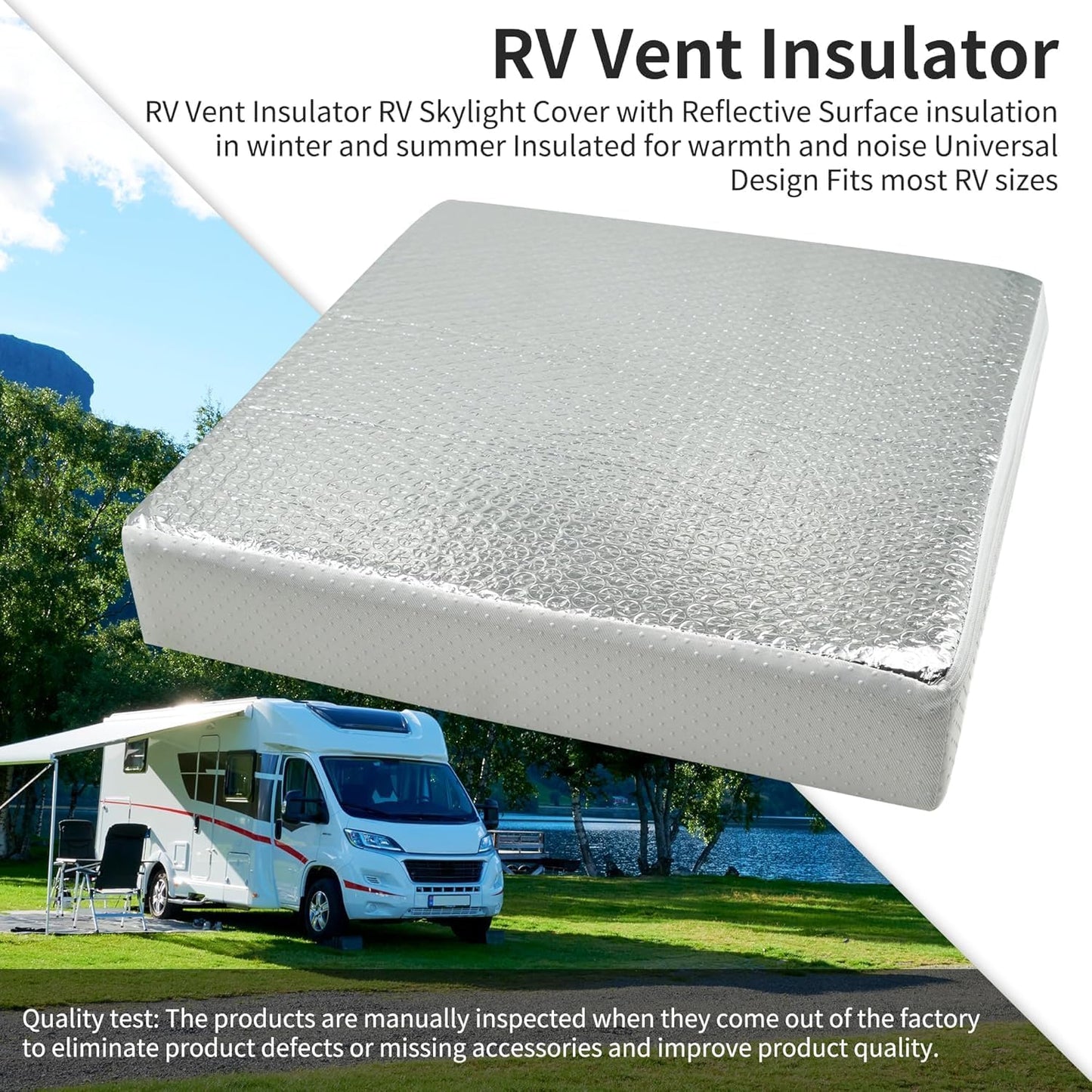 Aislante ventilación RV 22x14x3 reflectante universal
