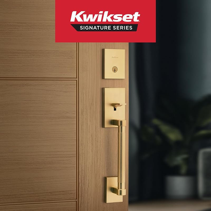 Cerradura puerta principal con pestillo SmartKey resistente