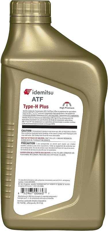 Fluido ATF H-Plus Honda/Acura 1qt Alto Rendimiento