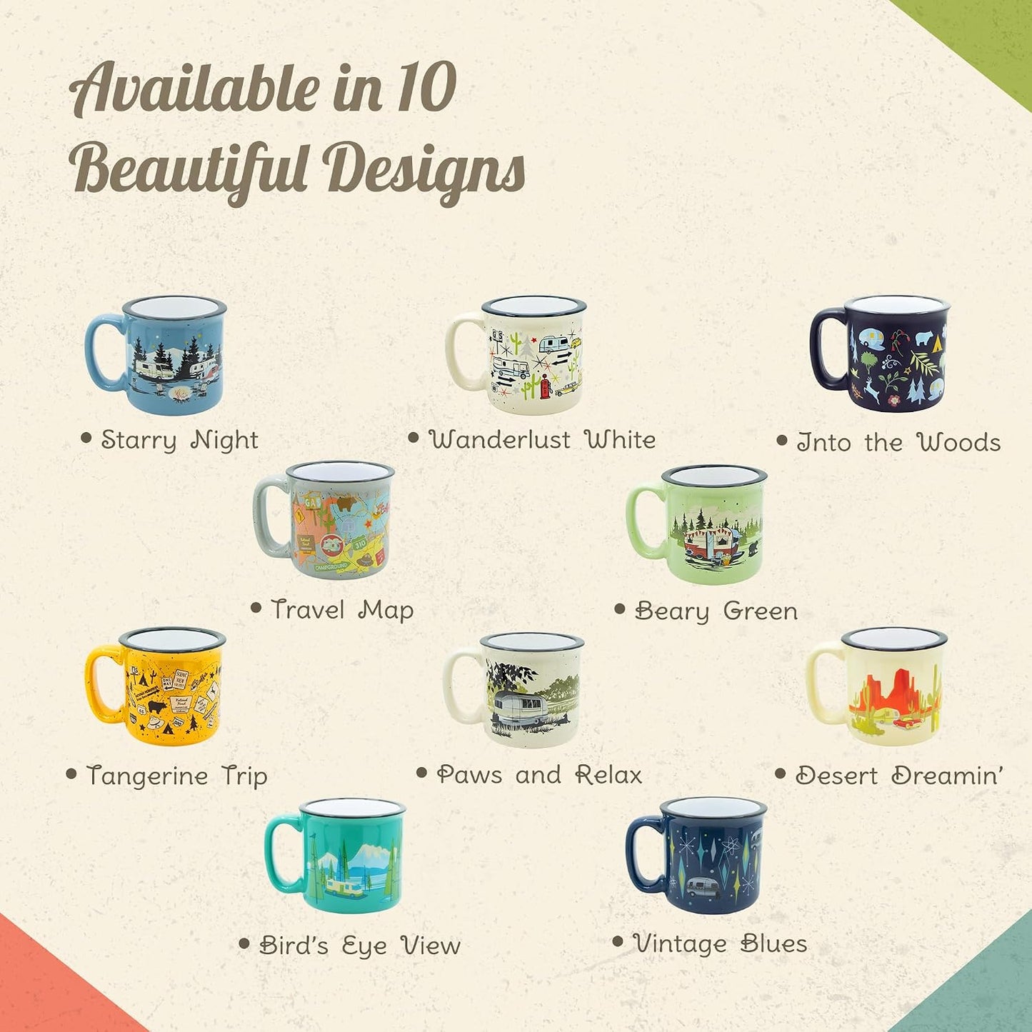 Taza Bird's Eye View Desert Dreamin' CC-004Y
