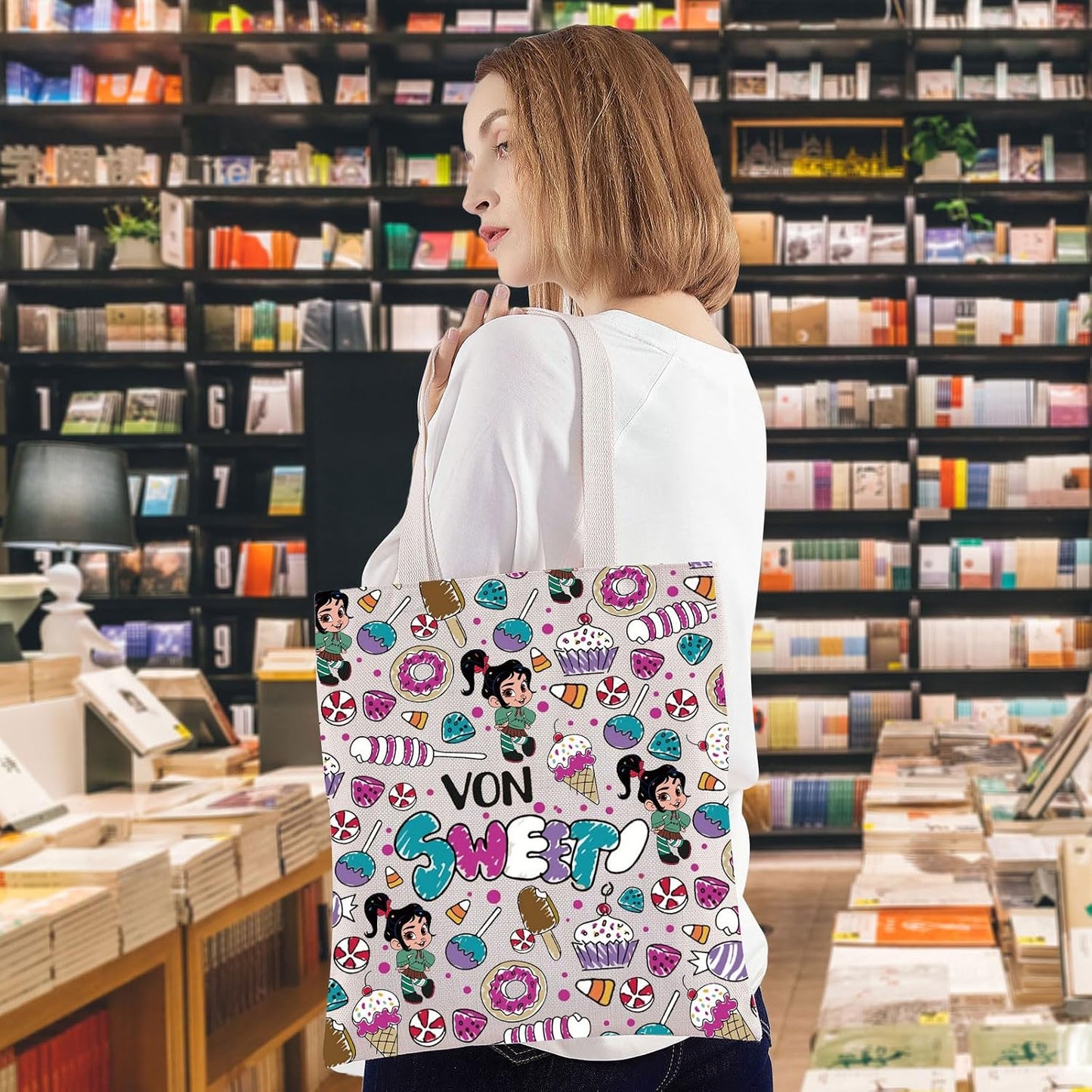 Bolsa reutilizable Vanellope merchandising
