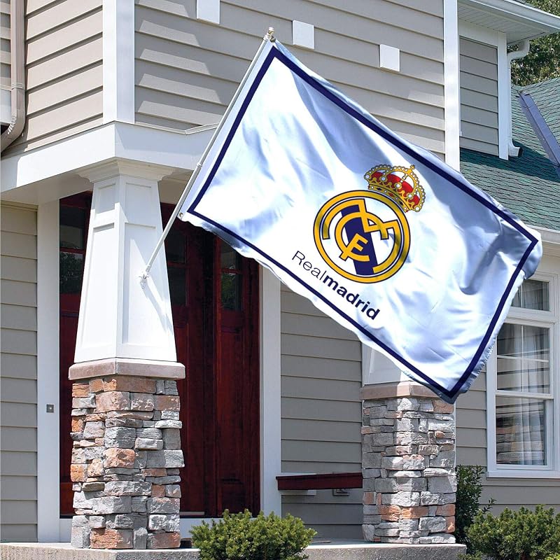 Bandera Real Madrid 3x5ft duradera interiores exteriores