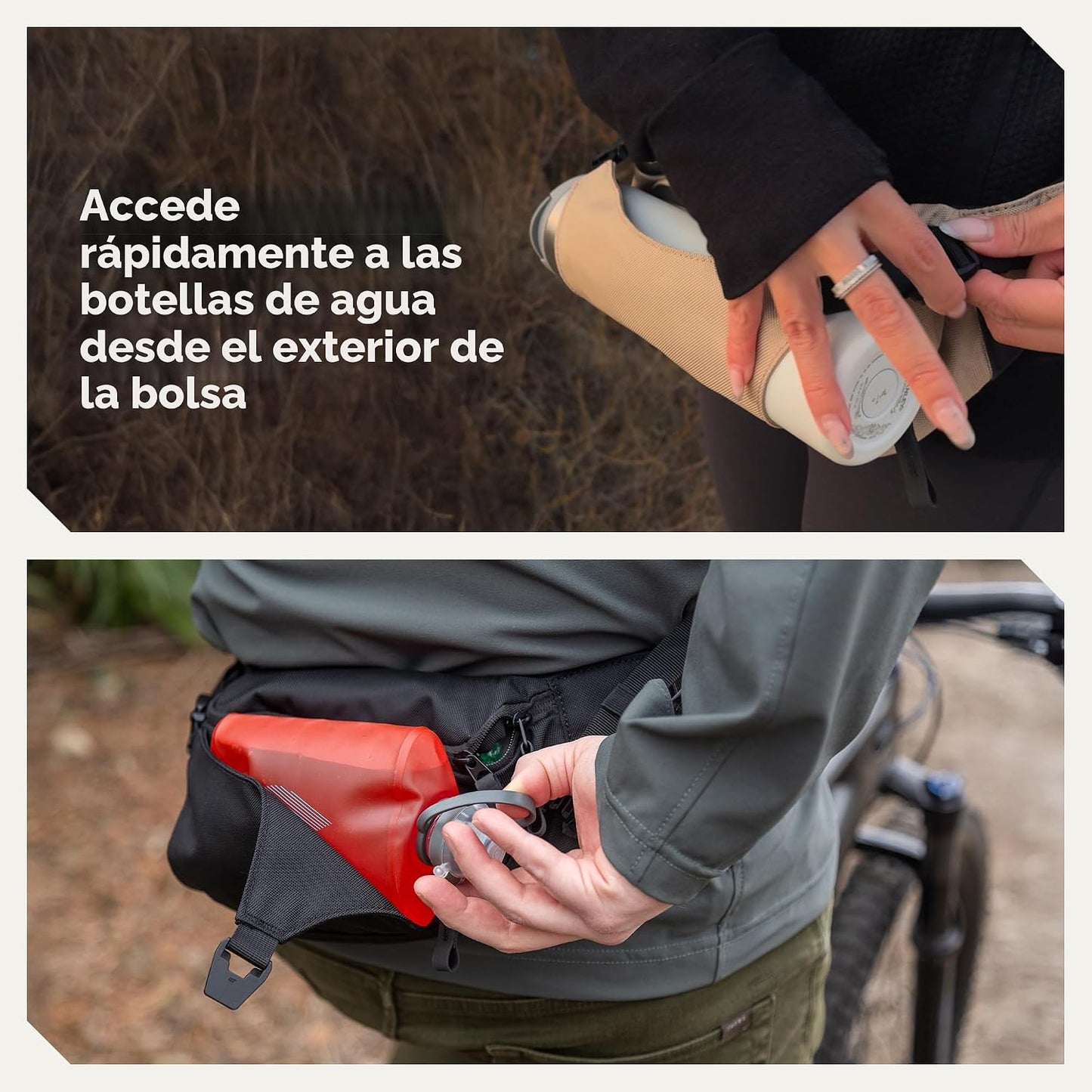 Cangurera ultraligera para hombres y mujeres resistente al