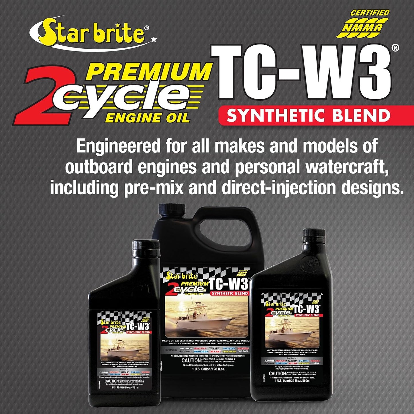 Aceite motor 2 ciclos TC-W3 sintético alta calidad