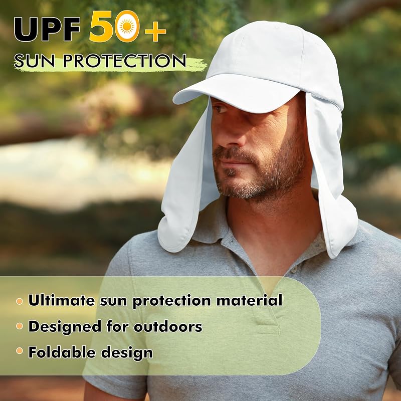 Sombrero sol ala ancha UPF 50 para hombres mujeres