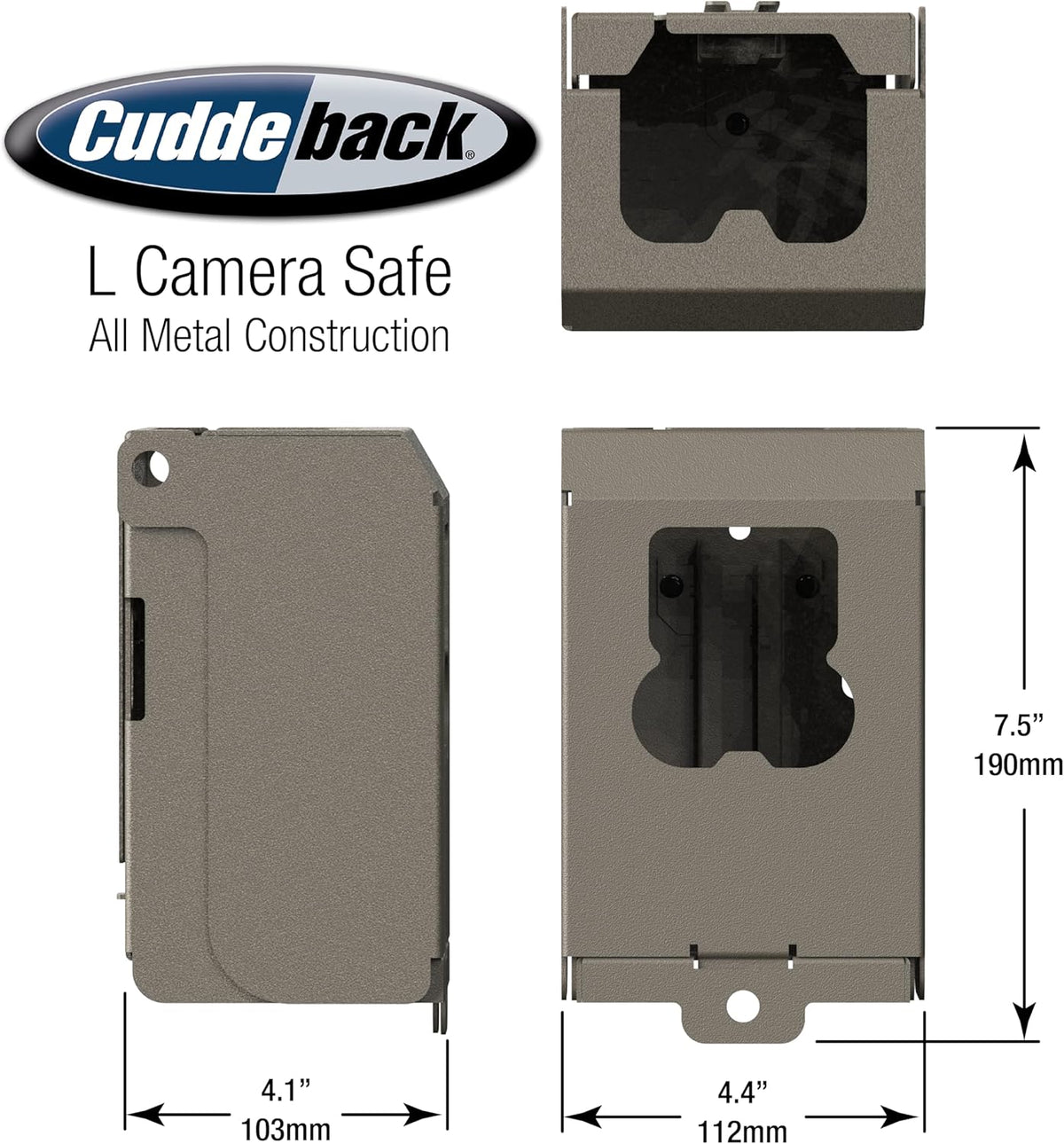 CuddeSafe para serie L talla L marrón